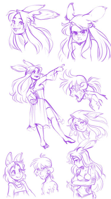 Early Vari/Ephum sketches