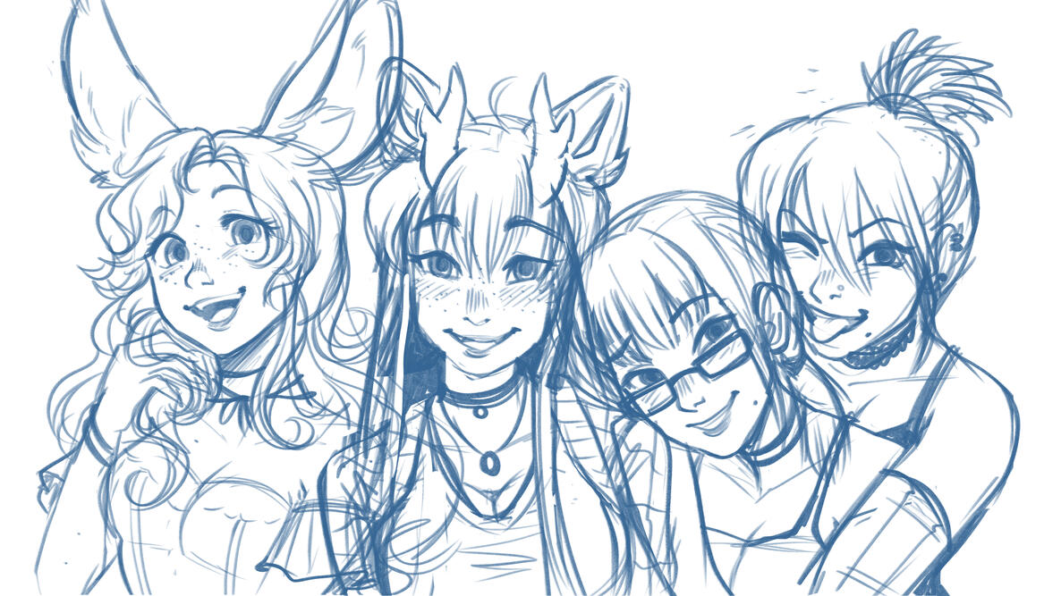 Vari and other girls in her class