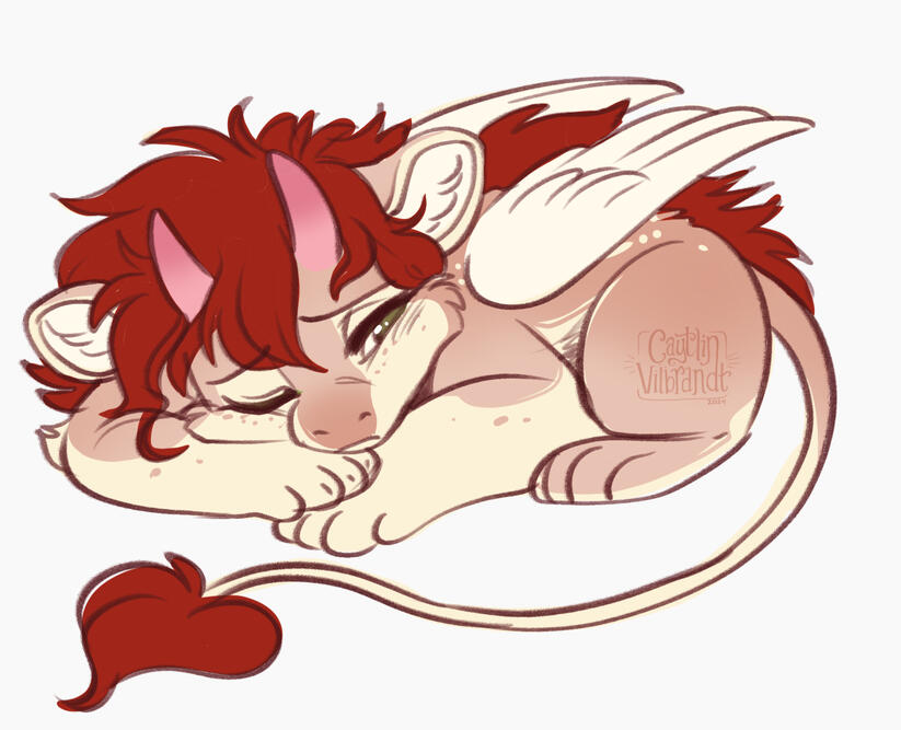 Amber&#39;s mini dragon form